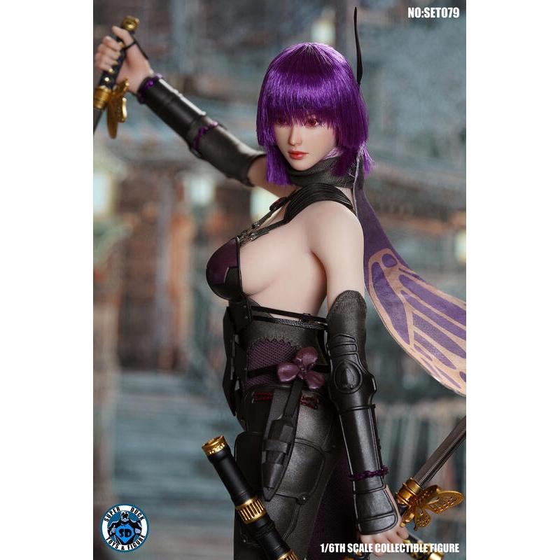 SUPER DUCK 新品：1/6性感女忍者配件包 set079 (含素體S10D)-細節圖6
