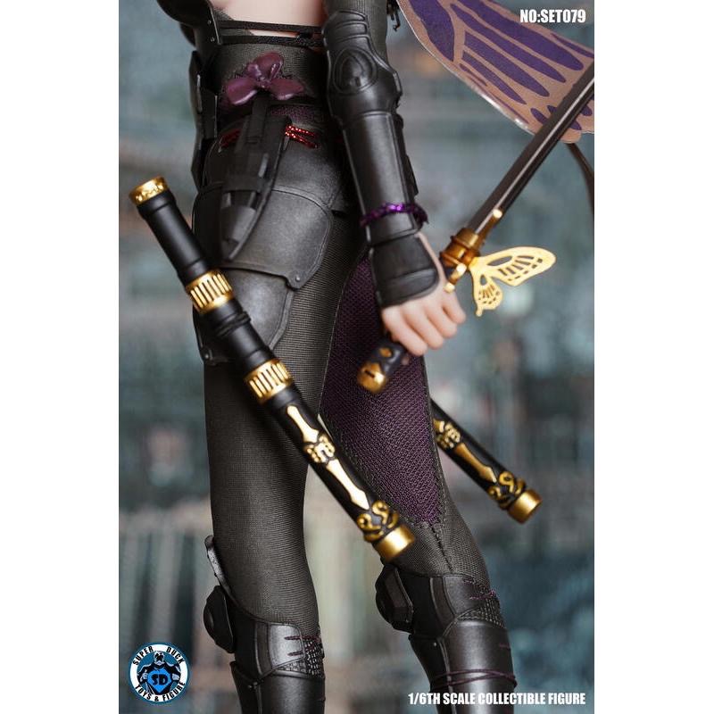 SUPER DUCK 新品：1/6性感女忍者配件包 set079 (含素體S10D)-細節圖8