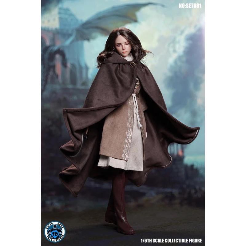 SUPER DUCK 新品：1/6防環女配件包set081含素體S16A-細節圖3