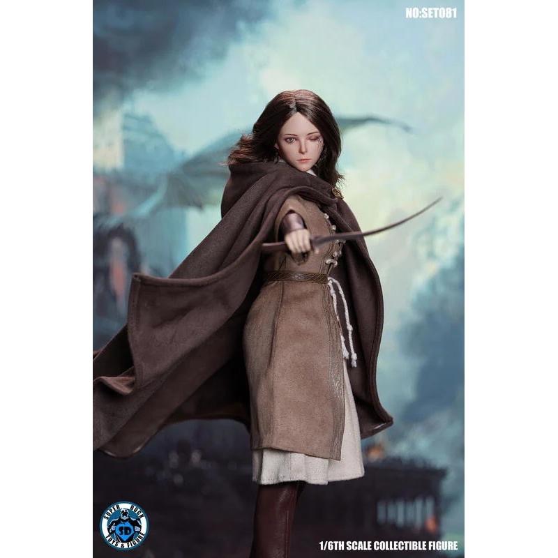 SUPER DUCK 新品：1/6防環女配件包set081含素體S16A-細節圖4