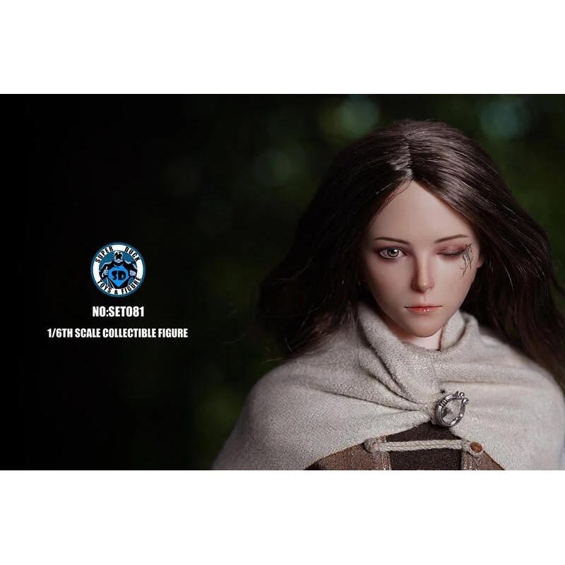 SUPER DUCK 新品：1/6防環女配件包set081含素體S16A-細節圖6