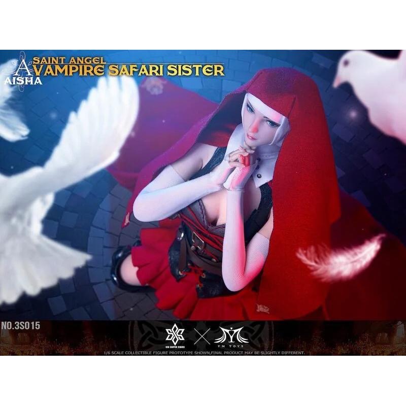 六芒星/3STOYS 1/6原創系列 吸血鬼聖獵團第一彈 聖女天使-細節圖3