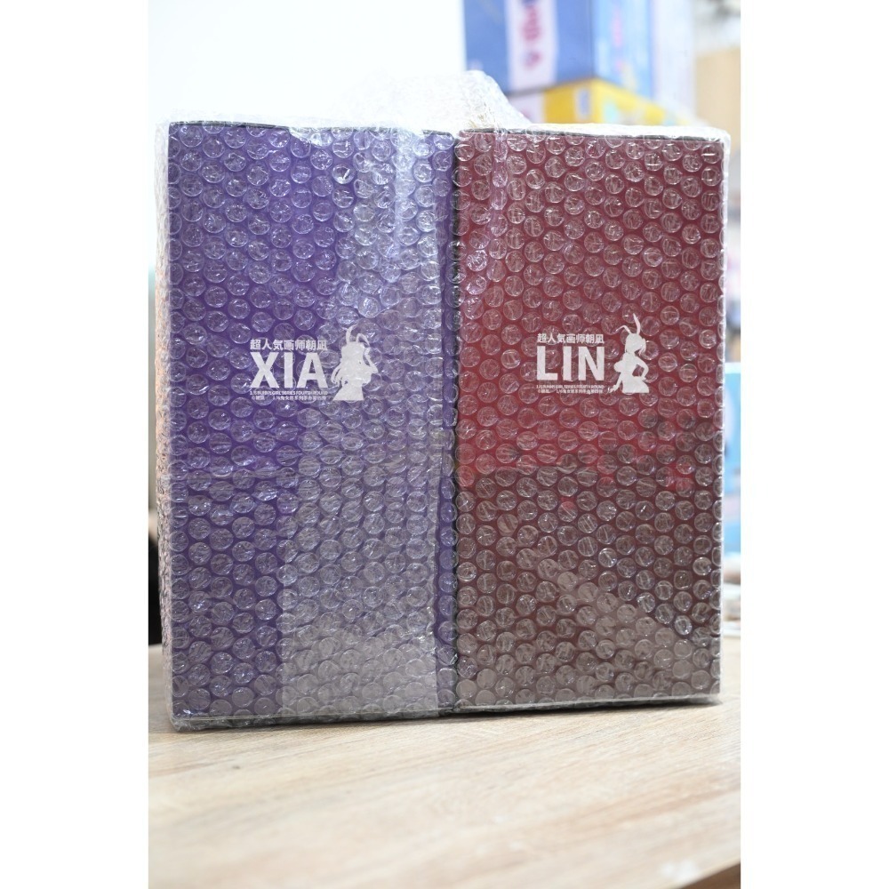 BearPanda 朝凪原畫 汐婭 & 凜 溫感漆3D水晶眼 創意場景兔女郎 1/6 完成品-細節圖2