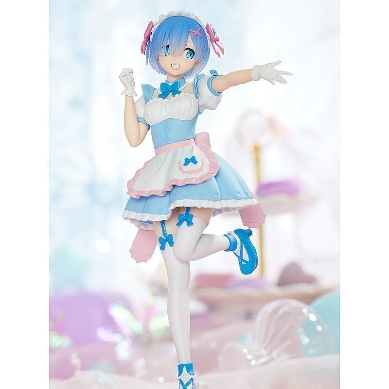 【反水城玩具】現貨 FURYU TENITOL Re:從零開始的異世界 夢幻可愛女僕 雷姆 拉姆-細節圖2