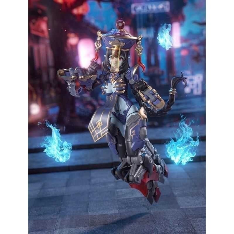 和模線 梅德塔殘響 玖蓮 殭屍機娘 組裝模型 附特典-細節圖2