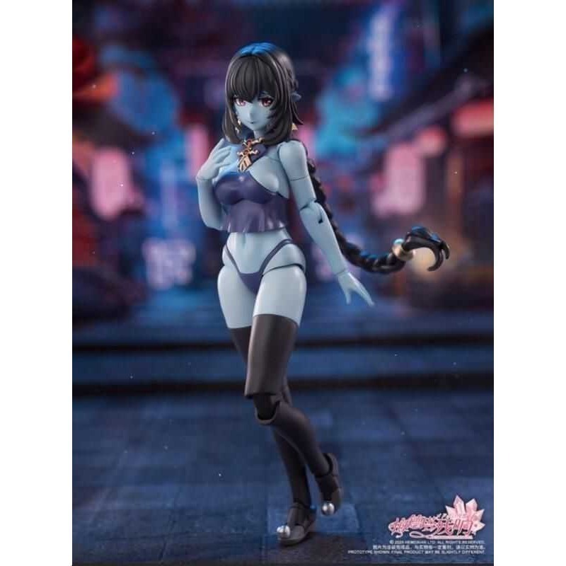 和模線 梅德塔殘響 玖蓮 殭屍機娘 組裝模型 附特典-細節圖4