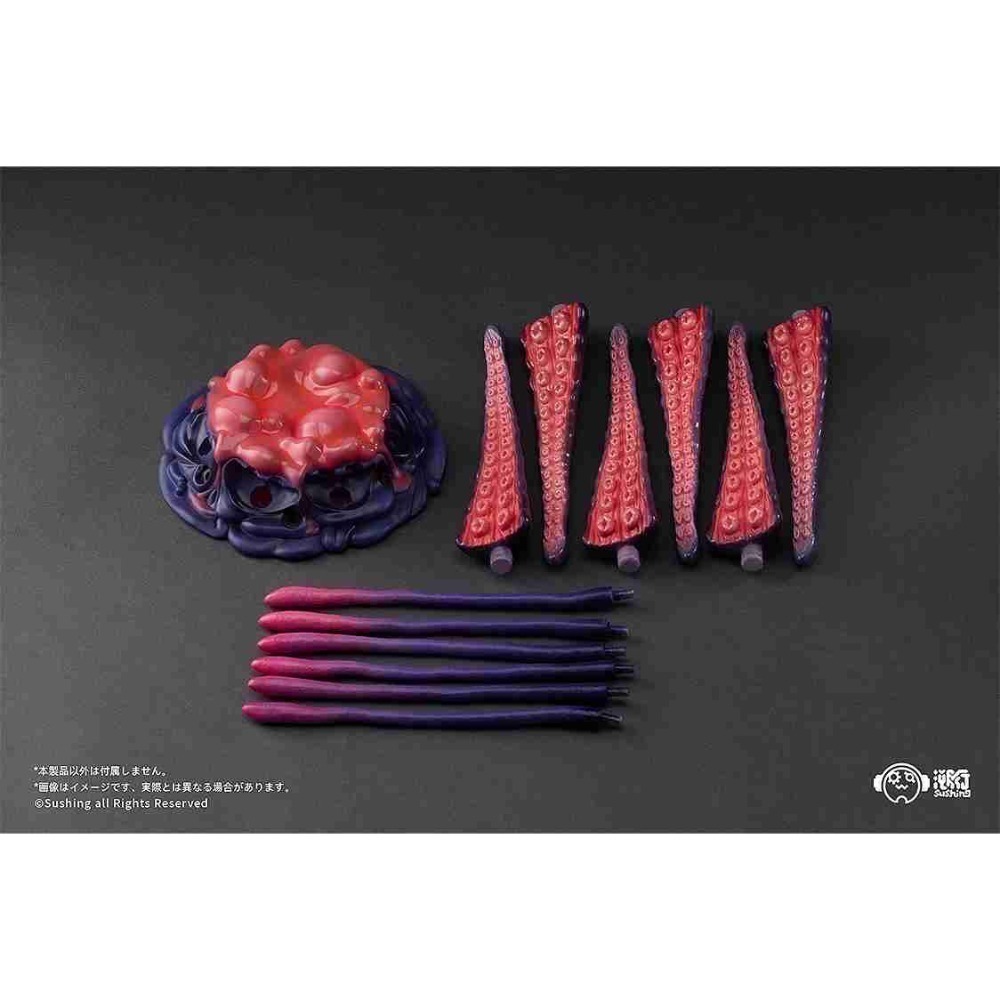 溯行 可動台座系列 UBC-404 觸手 幼體 ＆ 成體Ver. 兩入套組 不含人偶-細節圖4