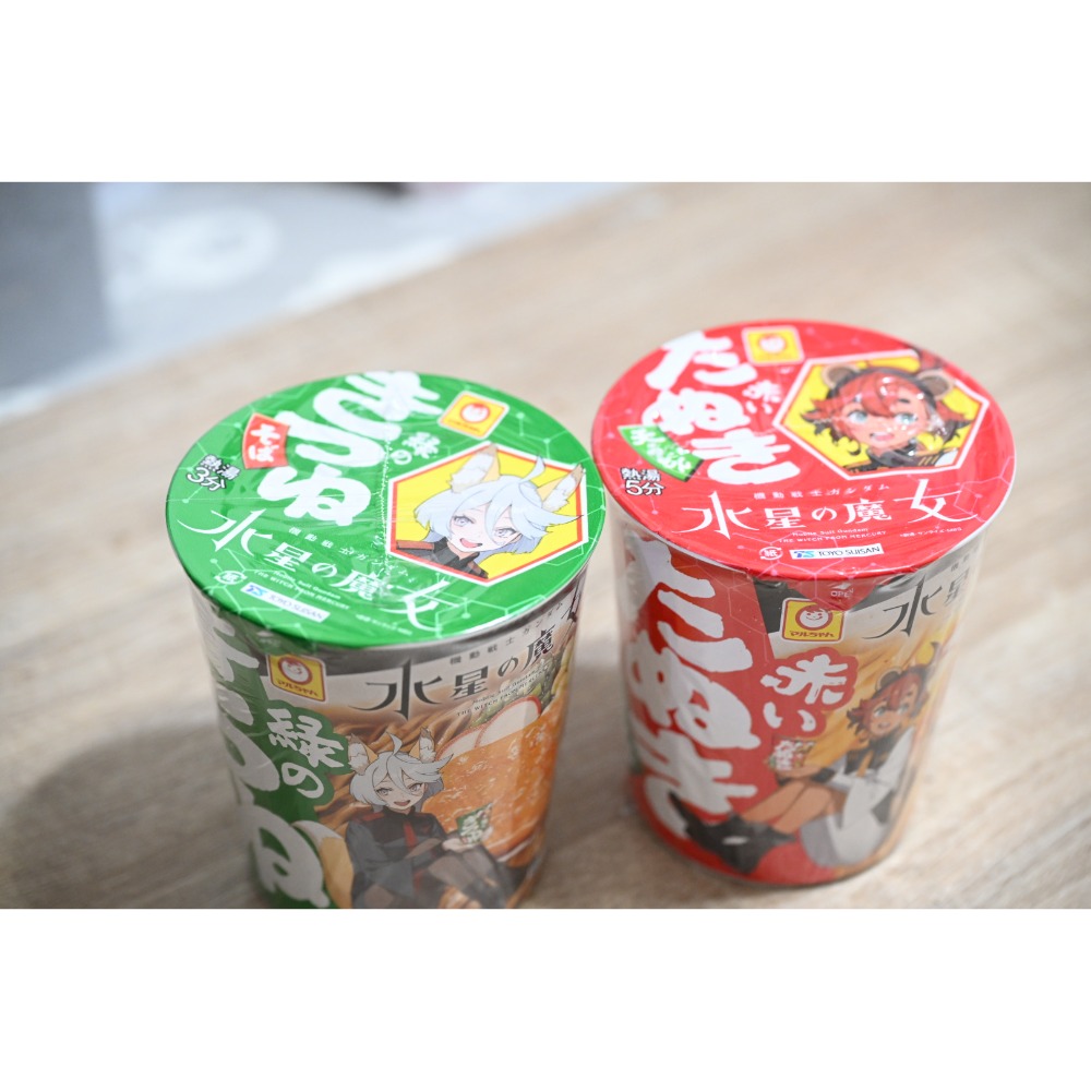 日本限定 水星的魔女 7-11 聯名 泡麵  蘇萊塔 米奧琳涅 (套組)-細節圖2