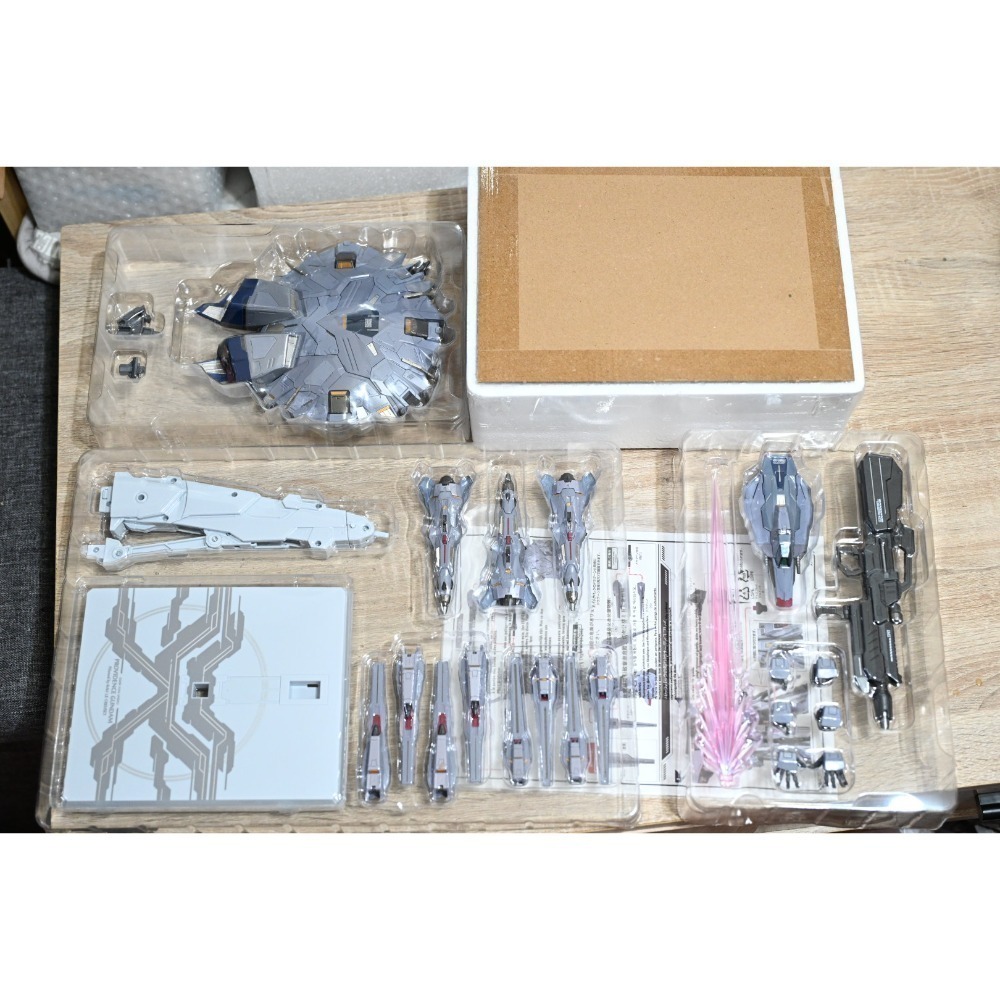 拆檢 PB限定 METAL BUILD MB 天帝鋼彈 神意 鋼彈SEED 台魂-細節圖2