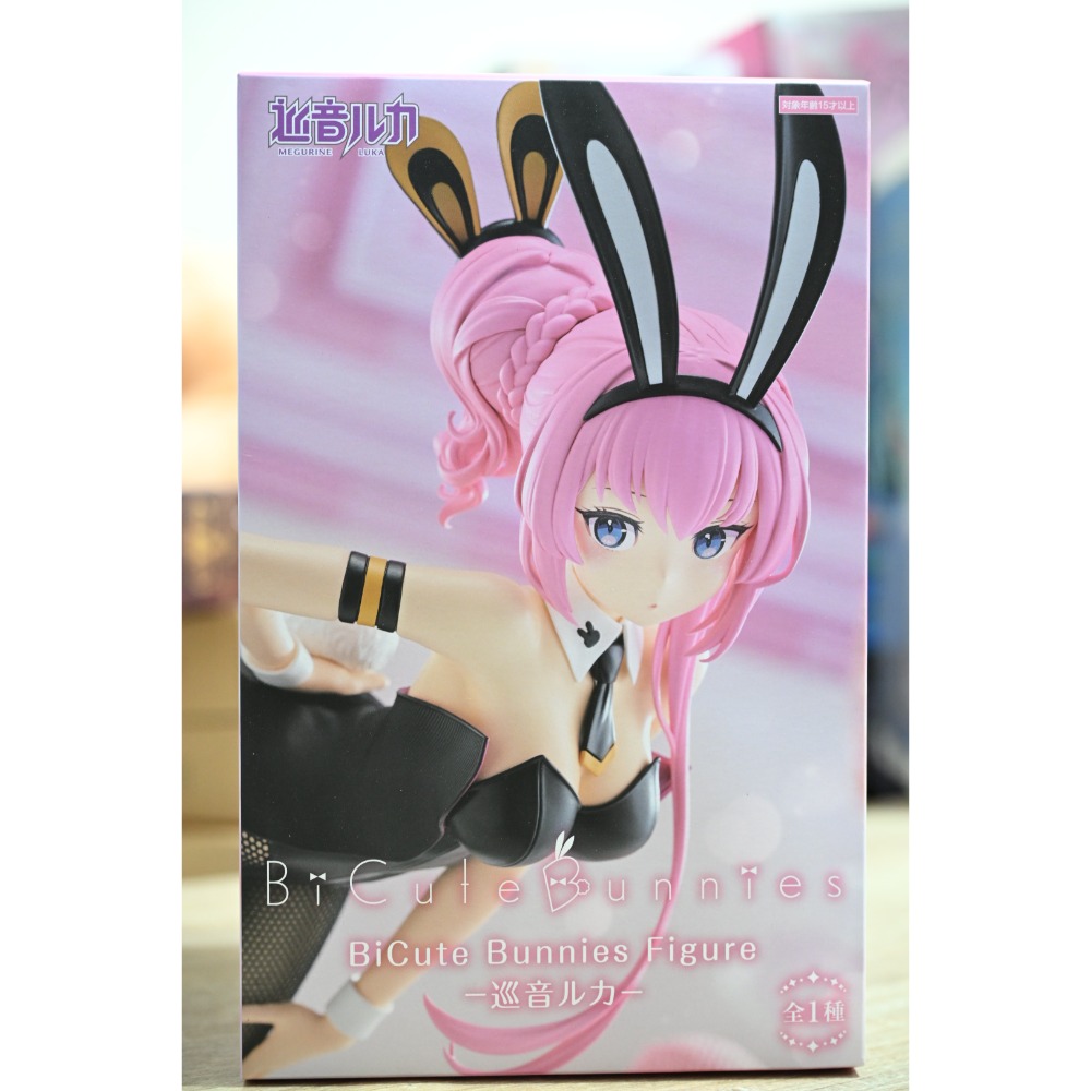 Furyu 景品 BiCute 兔女郎 黑星紅白 原畫 巡音流歌 不挑盒況-細節圖2