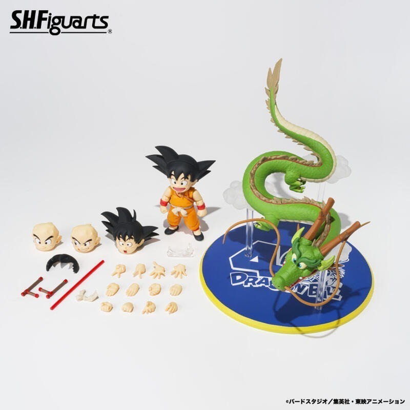 S.H.Figuarts SHF 七龍珠 孫悟空&龍 40周年紀念Edition-細節圖2