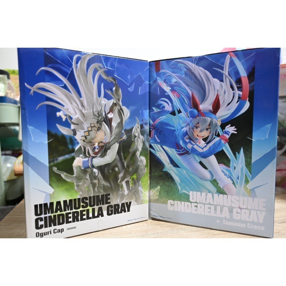 萬代 景品 賽馬娘灰髮灰姑娘 BANPRESTO EVOLVE 小栗帽 & 玉藻十字 (微盒損)-細節圖2