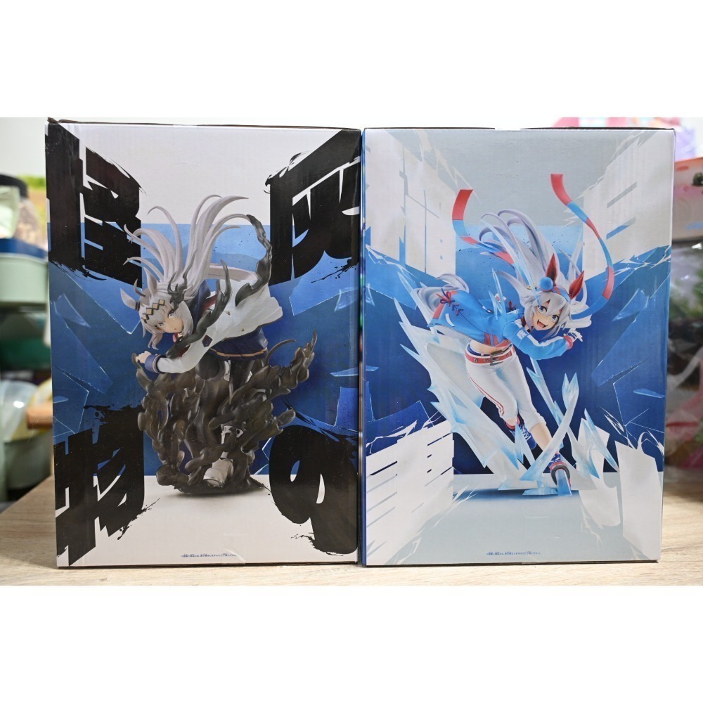 萬代 景品 賽馬娘灰髮灰姑娘 BANPRESTO EVOLVE 小栗帽 & 玉藻十字 (微盒損)-細節圖3