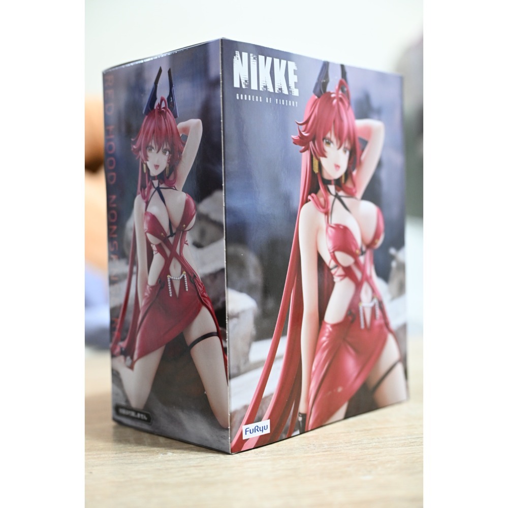 Furyu景品 勝利女神 妮姬 小紅帽 泡麵蓋-細節圖2