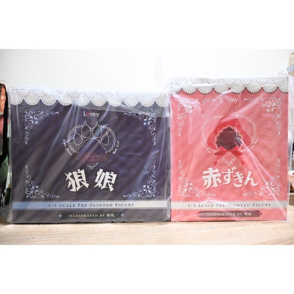 Lovely 朝凪 原畫 小紅帽與狼娘（套組）-細節圖2
