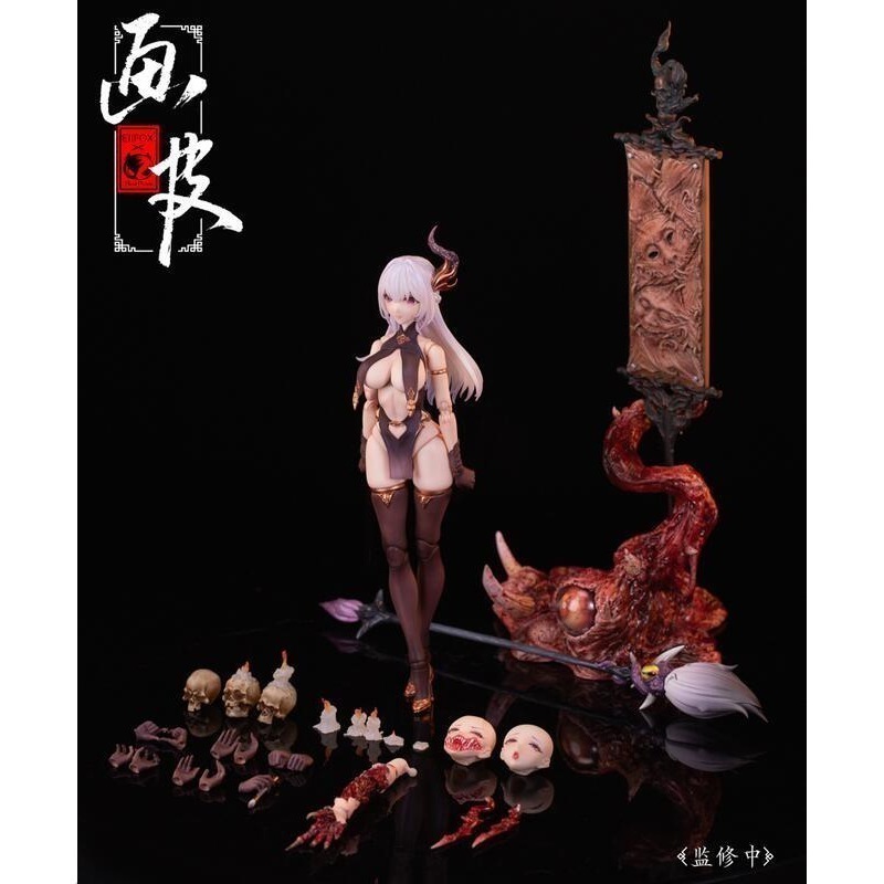 BearPanda 華夏神鬼系列 第一彈 畫皮 1/12 可動完成品-細節圖2