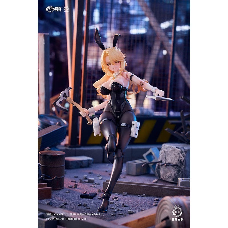溯行Sushing兔子快速反應小隊 盾牌手 愛蓮娜 ERENA 1/12-細節圖2