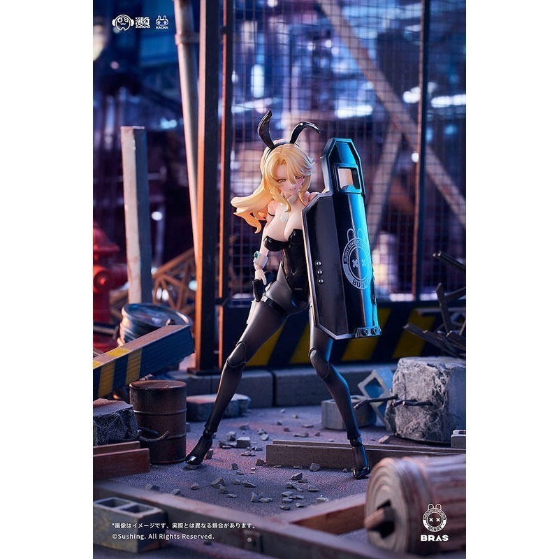 溯行Sushing兔子快速反應小隊 盾牌手 愛蓮娜 ERENA 1/12-細節圖3