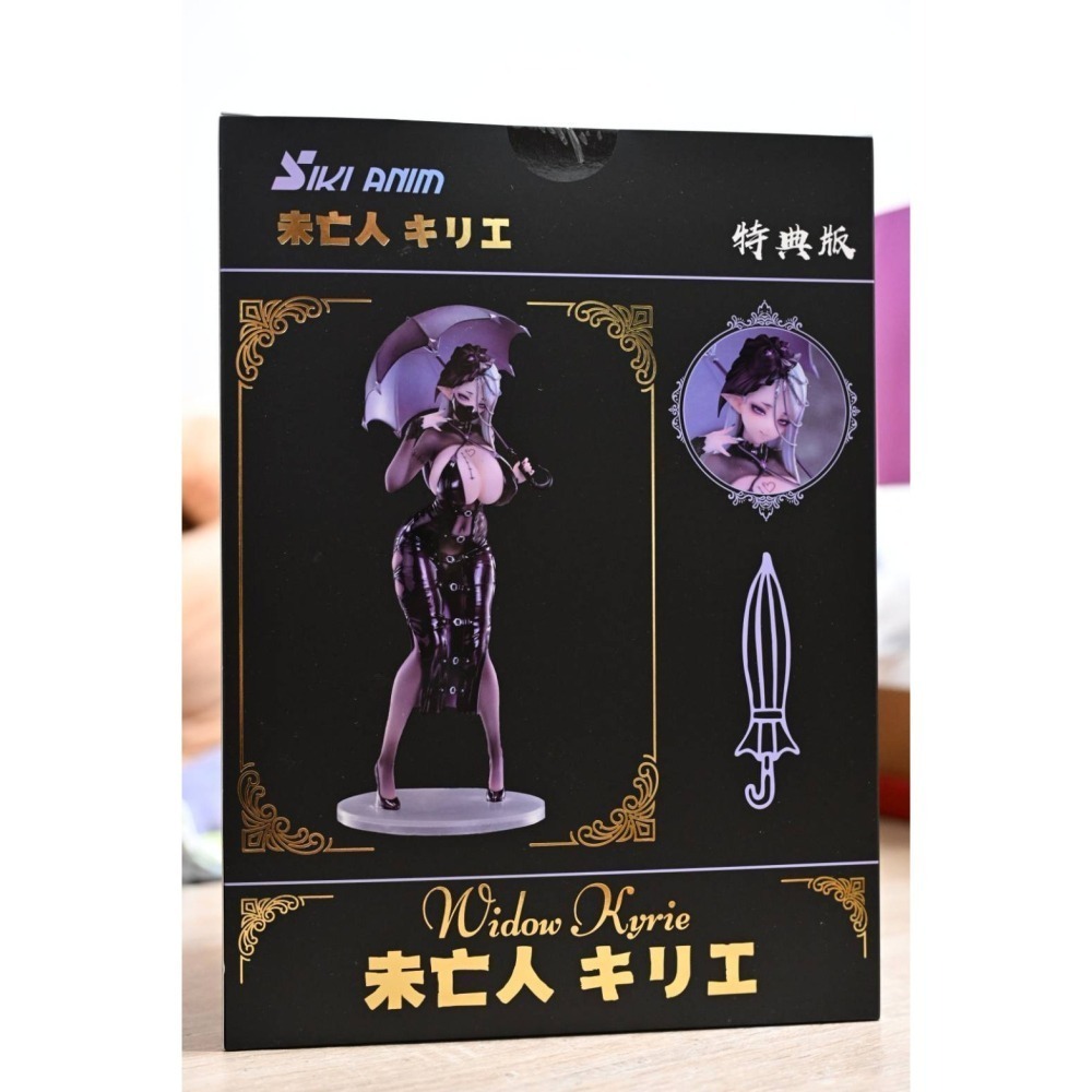 現貨 SIKI ANIM Sueスーエ 原畫 未亡人 凱麗 1/7 豪華版附特典 完成品(不挑盒況)-細節圖8