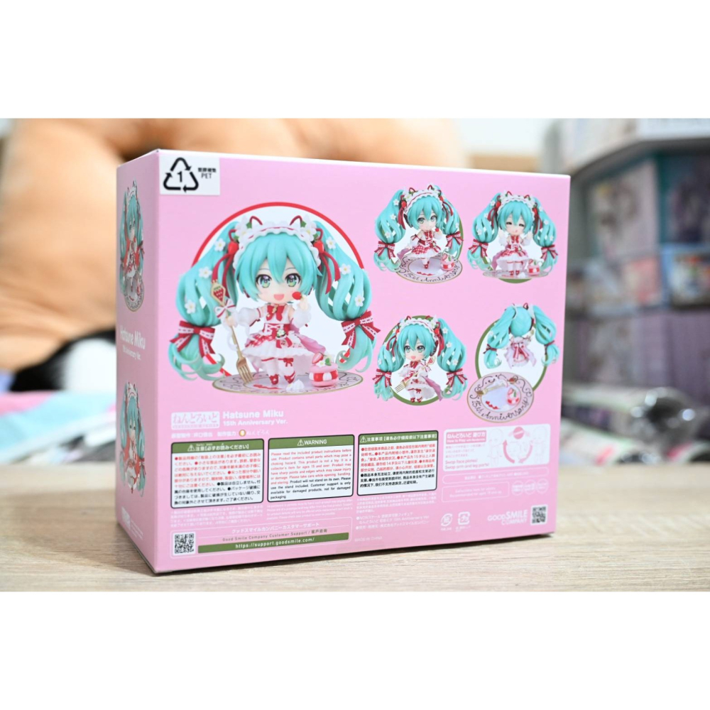 GSC代理版 1939 黏土人 草莓 初音未來 15th Anniversary Ver 15週年-細節圖2