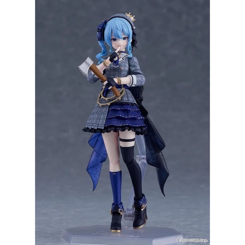 【反水城玩具】現貨 代理 GSC figma 642 hololive 0期生 星街彗星 可動 完成品-細節圖4