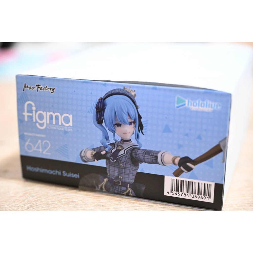 【反水城玩具】現貨 代理 GSC figma 642 hololive 0期生 星街彗星 可動 完成品-細節圖8