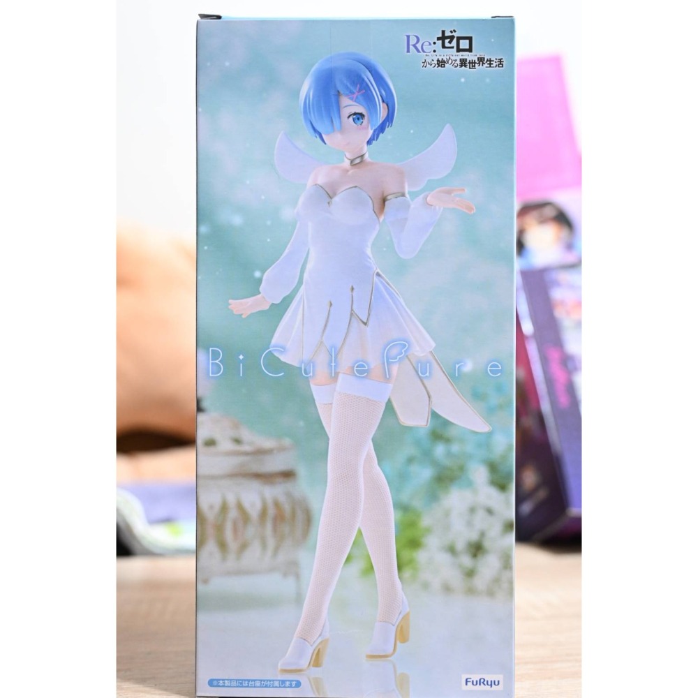 Furyu 景品 BiCute Pure 從零開始的異世界生活 雷姆 天使Ver-細節圖2