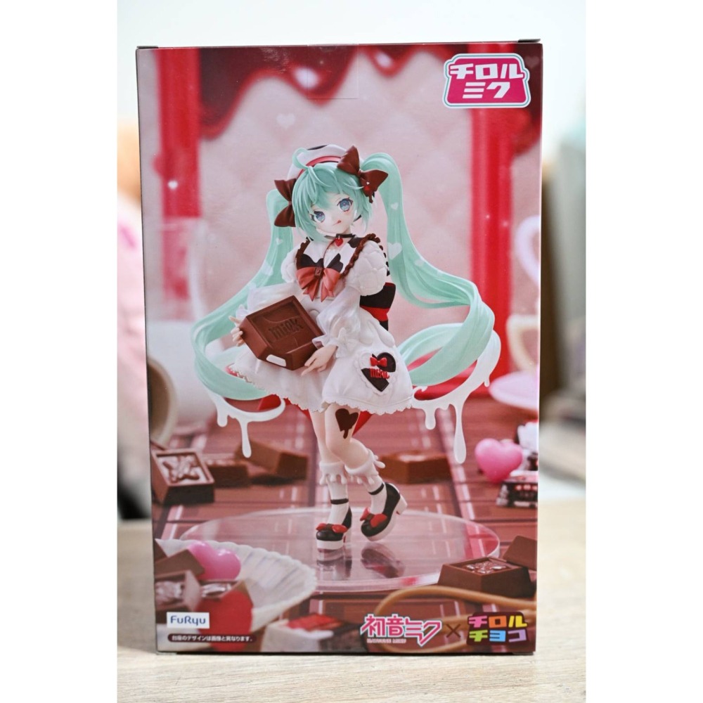 Furyu 景品 Trio-Try-iT 初音未來×TIROL CHOCO Milk ver.-細節圖3