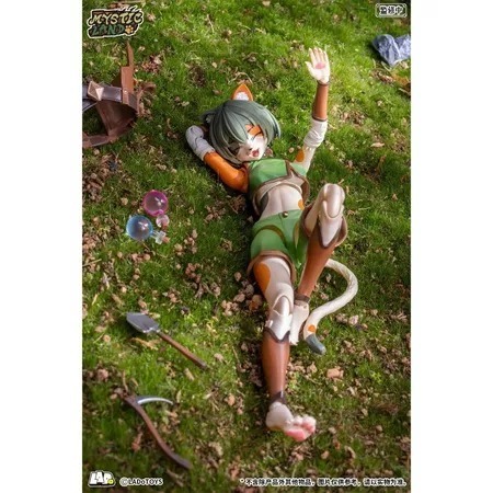 ERA-002 冒險小隊 三花猫娘 托尼婭 採藥師樣式 1/12 可動-細節圖4