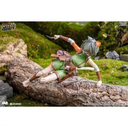 ERA-002 冒險小隊 三花猫娘 托尼婭 採藥師樣式 1/12 可動-細節圖5