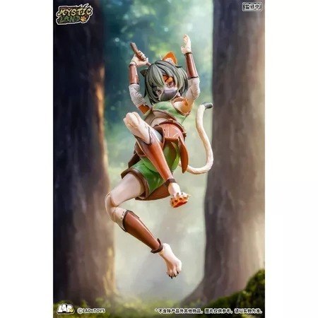 ERA-002 冒險小隊 三花猫娘 托尼婭 採藥師樣式 1/12 可動-細節圖7