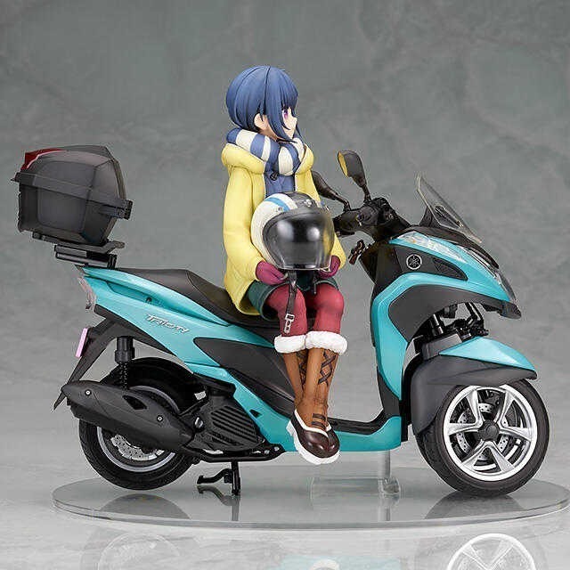 ALTER 搖曳露營 志摩凜 with 三輪摩托車 1/10 PVC 完成品-細節圖2