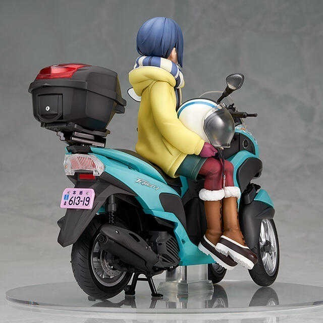 ALTER 搖曳露營 志摩凜 with 三輪摩托車 1/10 PVC 完成品-細節圖3