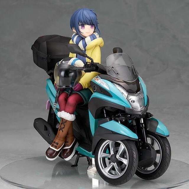 ALTER 搖曳露營 志摩凜 with 三輪摩托車 1/10 PVC 完成品-細節圖4