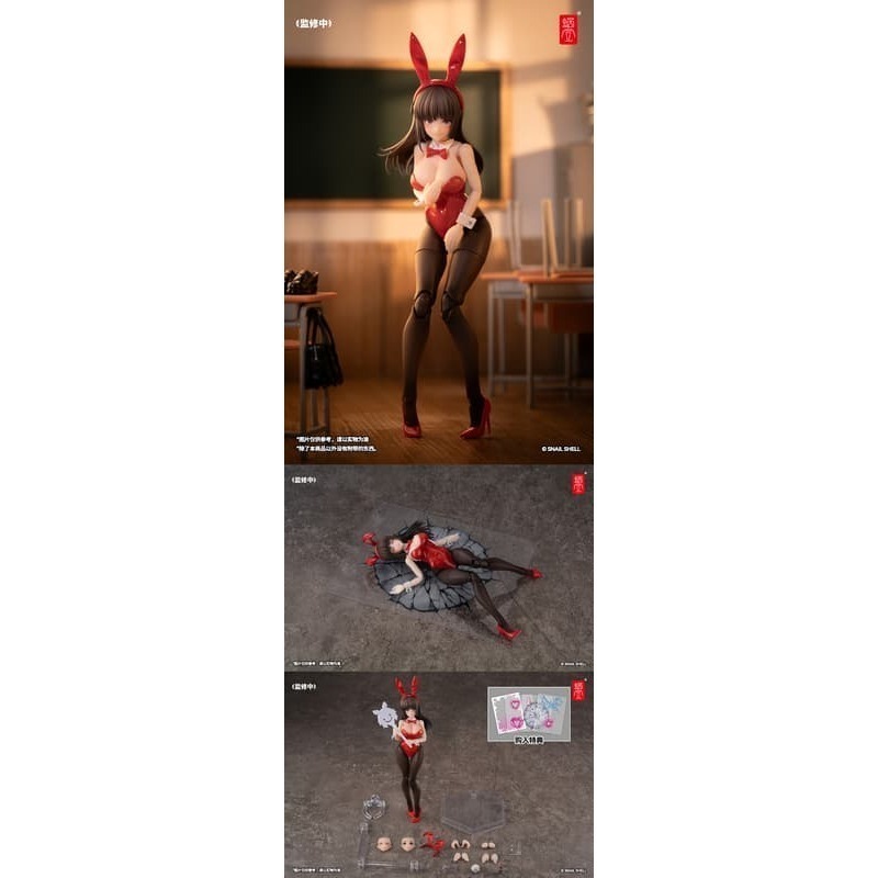 (套組) 蝸之殼 空想JK系列 JK-01 兔女郎 麗娜Rena & JK服裝配件包-細節圖2