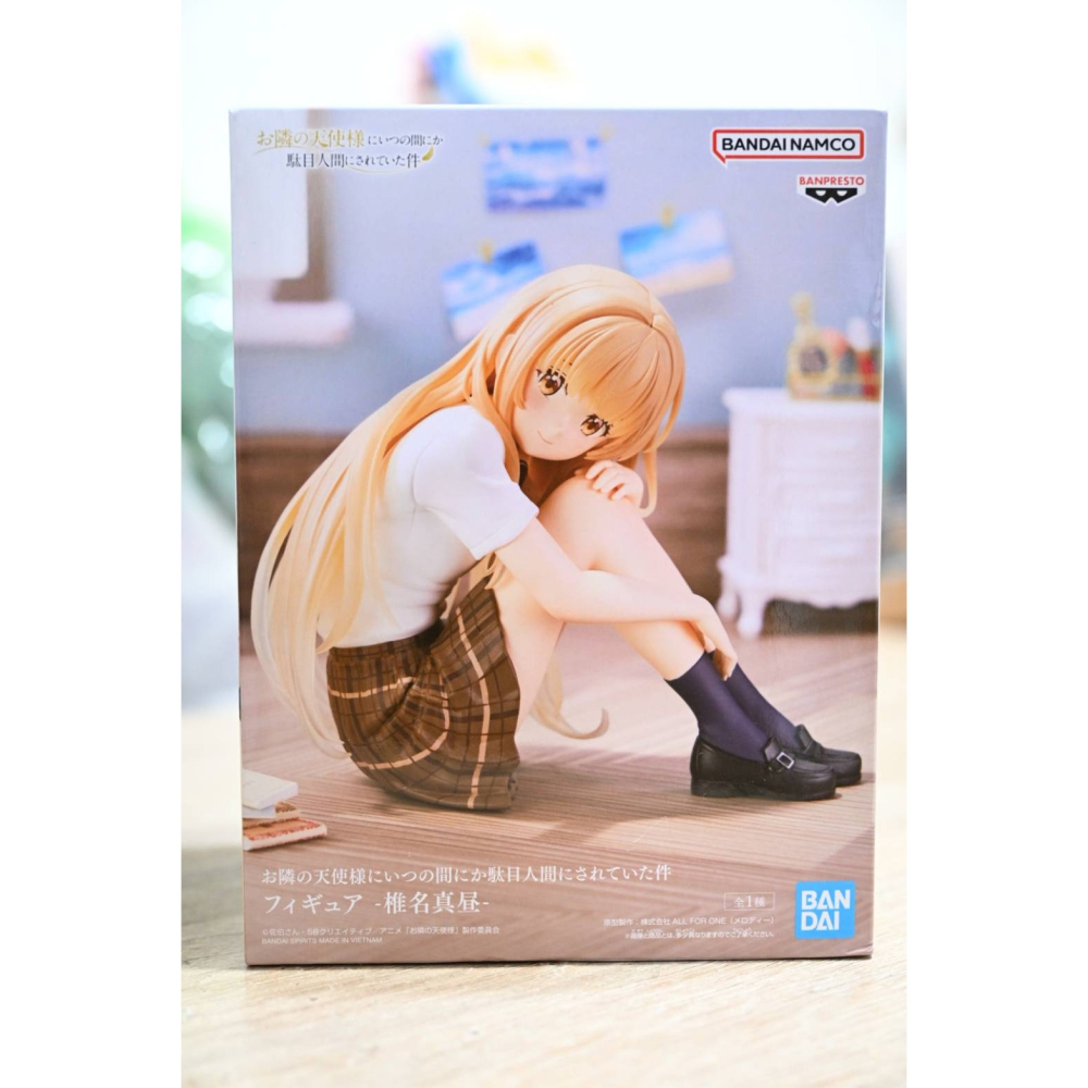【反水城玩具】現貨 景品 BANPRESTO 關於我在無意間被隔壁的天使變成廢柴這件事 椎名真晝 制服-細節圖2