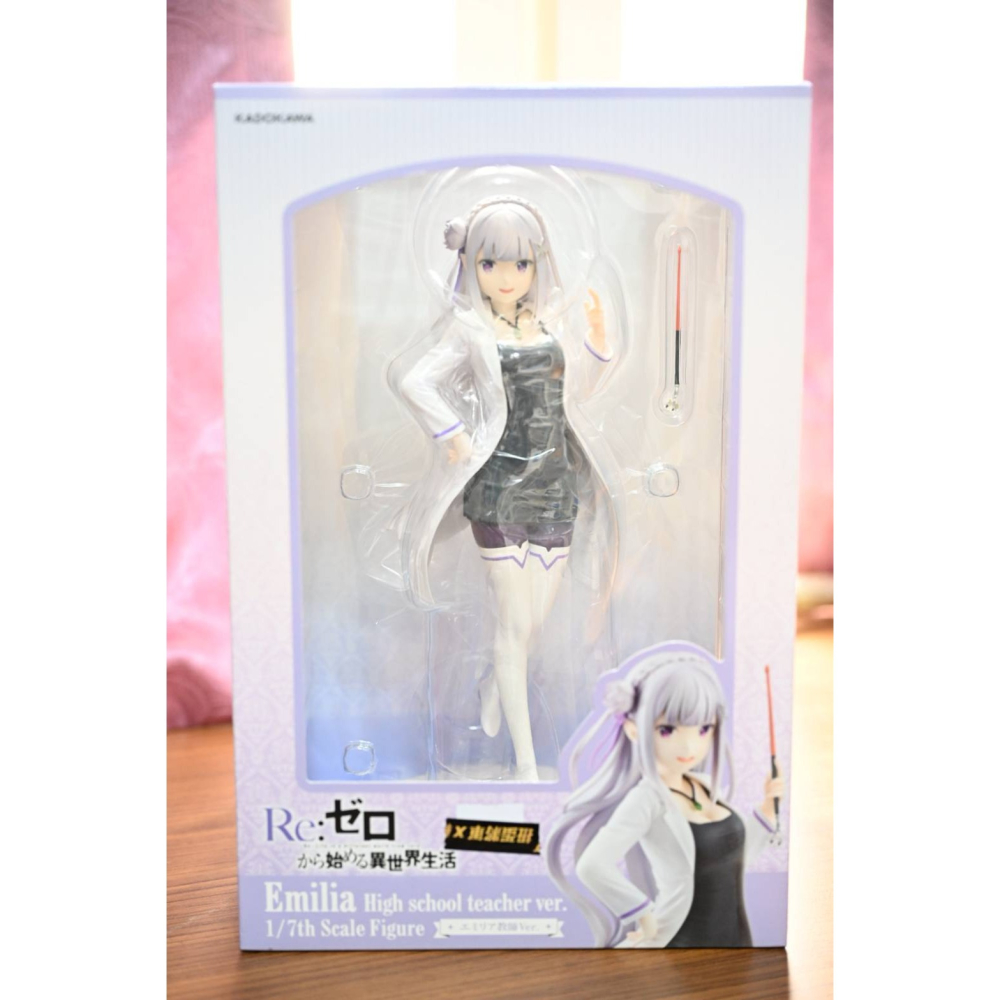 【反水城玩具】現貨 角川 愛蜜莉雅 教師 1/7 PVC 全新未拆 日版 Re:從零開始的異世界生活-細節圖2