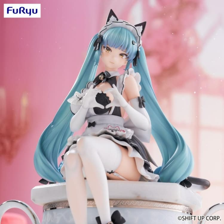 FURYU 景品 勝利女神:妮姬 泡麵蓋 普麗瓦蒂 女僕ver.-細節圖2