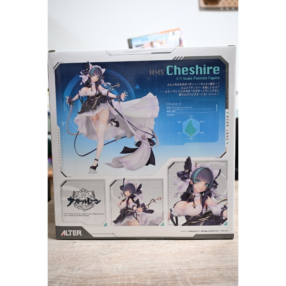（拆檢未擺）ALTER 碧藍航線 柴郡 1/7 PVC 緞帶有斷（通病）-細節圖3