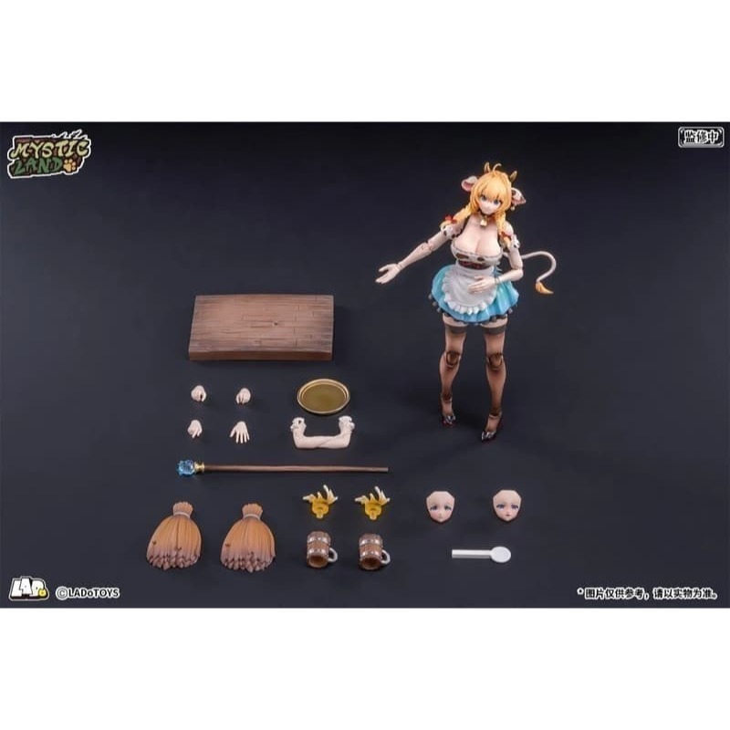 LADoTOYS 魔法大陸 ERA-003 黛西·托瑞斯 啤酒女郎樣式 1/12-細節圖2