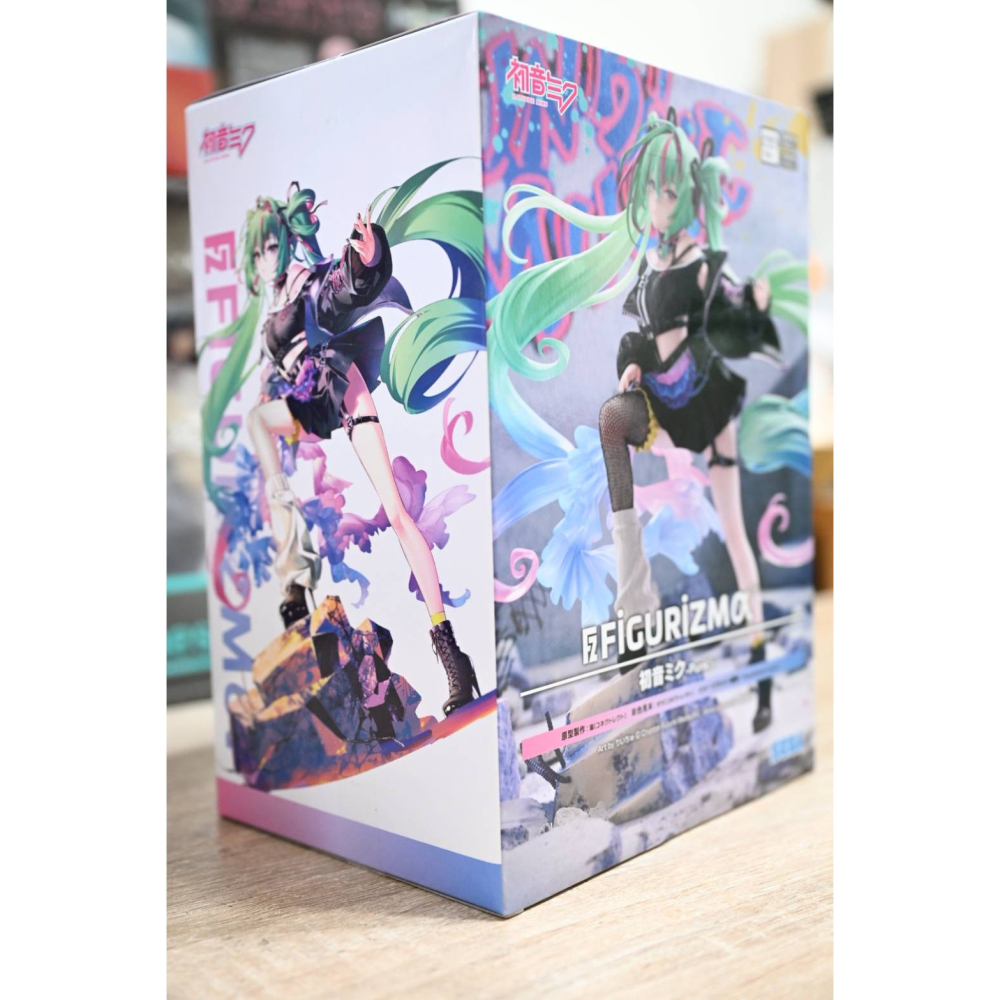 SEGA景品 FIGURIZMα 初音未來 MIKU 龐克Ver-細節圖3