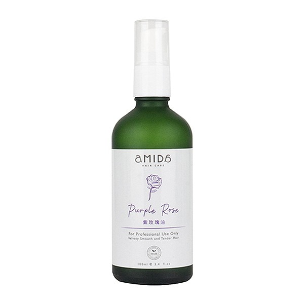 開發票 Amida 香檳玫瑰油／紫玫瑰油／雪絨花護髮油 護髮 100ml/入 多款供選-規格圖1