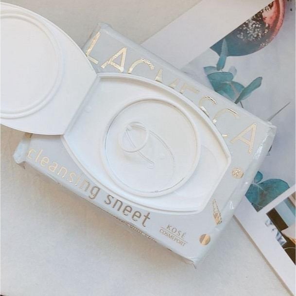 開發票 KOSE 高絲 LACHESCA毛孔潔淨卸妝棉 1包50枚入-細節圖4