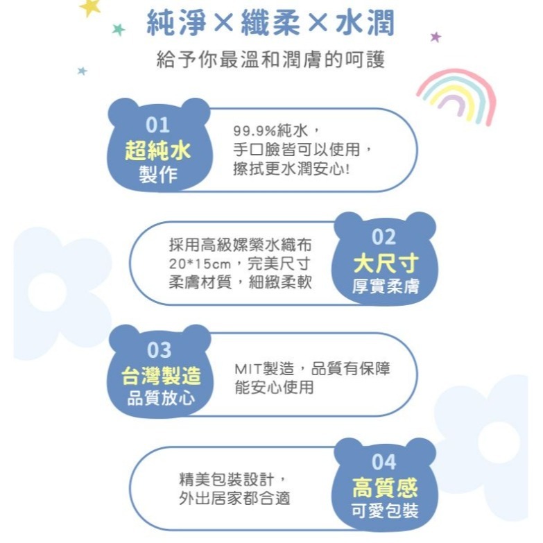 開發票 PURGE 普潔 超安心加厚純水濕巾 濕紙巾 (隨身包) 20抽/入 多款供選-細節圖4