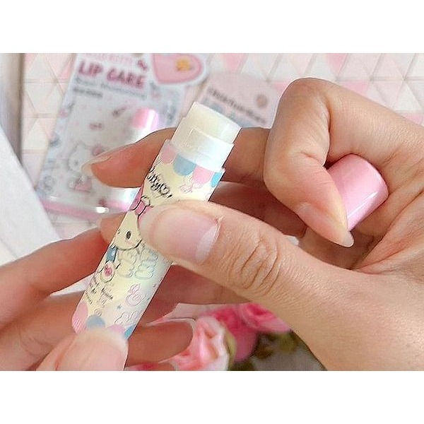 開發票 SANRIO 三麗鷗 Hello Kitty／雙子星 修護潤唇膏 4.5g/入 多款供選-細節圖2