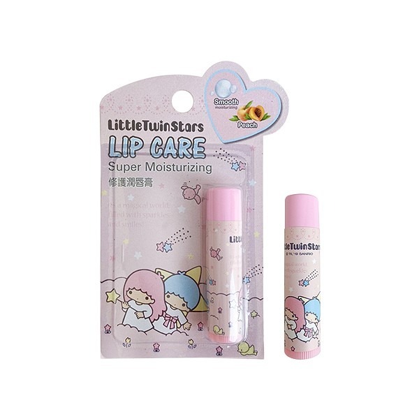 開發票 SANRIO 三麗鷗 Hello Kitty／雙子星 修護潤唇膏 4.5g/入 多款供選-規格圖2