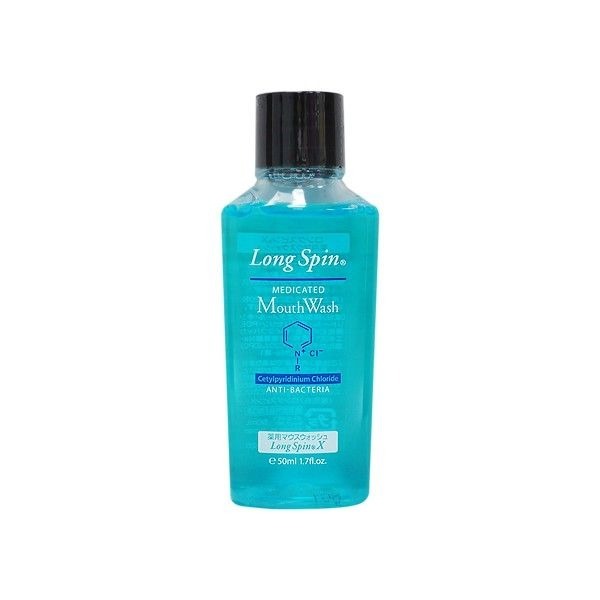 開發票 日本 Okina Long Spin 薄荷 隨身瓶漱口水 50ml/入-規格圖1