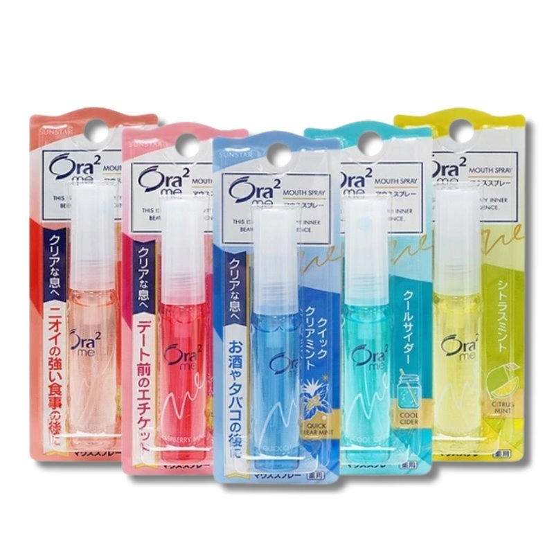 開發票 日本 Ora2 淨澈氣息口香噴劑 6ml/入 多款供選-細節圖3