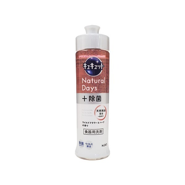 日本 花王 Kao 濃縮潔淨洗碗精 240ml/入 高效去油 珂珂透 抗菌高效 多款供選-規格圖2