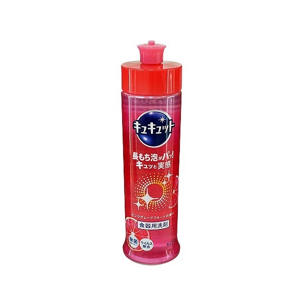 日本 花王 Kao 濃縮潔淨洗碗精 240ml/入 高效去油 珂珂透 抗菌高效 多款供選-規格圖2